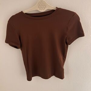 SHEIN Classic Brown Women's Top
